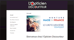 Desktop Screenshot of lopticiendiscounteur.com